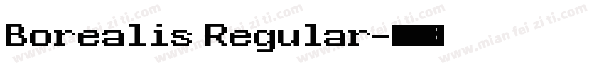 Borealis Regular字体转换